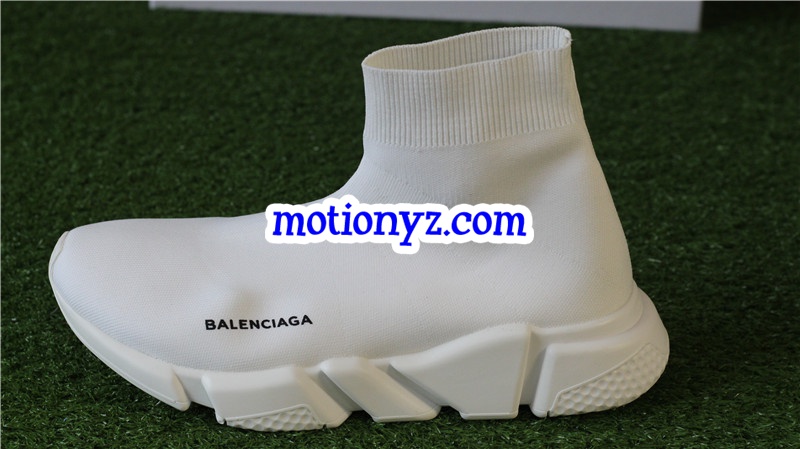 Balenciaga Speed Trainer Sock Race Runners White